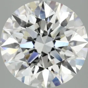 5.07 Carat Round F VVS2 Lab Diamond