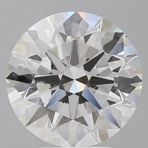 5.09 Carat Round F VVS2 Lab Diamond