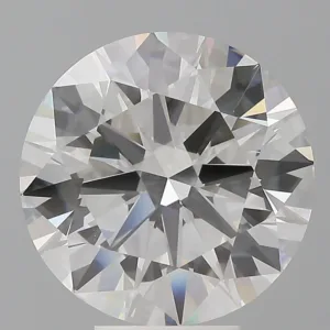6.58 Carat Round F VVS2 Lab Diamond