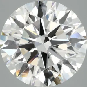 5.09 Carat Round F VVS2 Lab Diamond