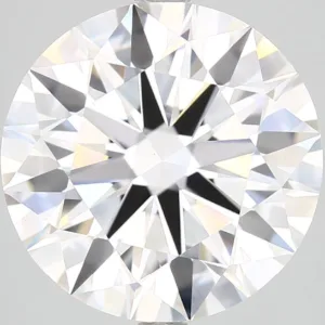 6.05 Carat Round F VVS2 Lab Diamond