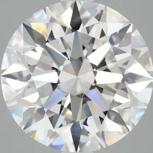 5.04 Carat Round E VS2 Lab Diamond