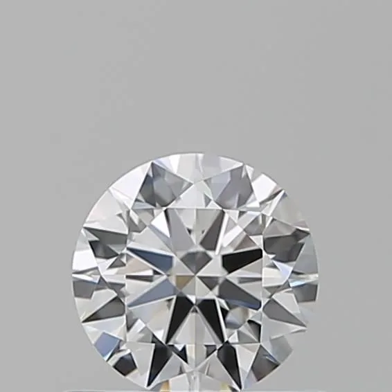 0.57 Carat Round D VVS2 Natural Diamond 1 0.57 Carat Round D VVS2 Natural Diamond