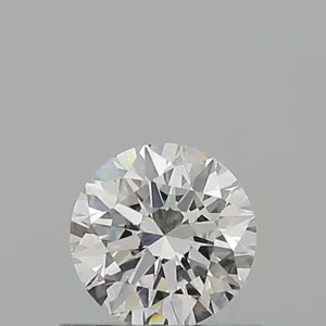 0.54 Carat Round F VVS1 Natural Diamond