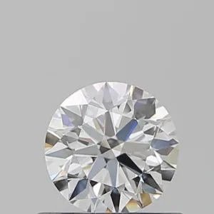 0.58 Carat Round E VVS2 Natural Diamond