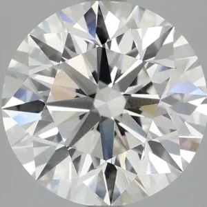 4.07 Carat Round F VVS2 Lab Diamond