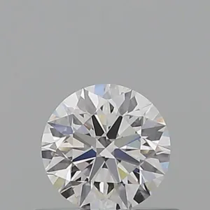 0.5 Carat Round D VVS2 Natural Diamond