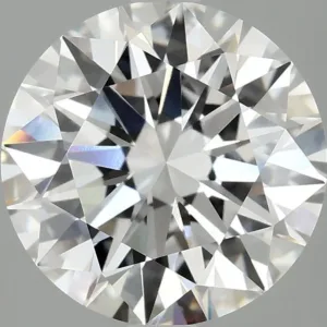 4.07 Carat Round F VVS2 Lab Diamond