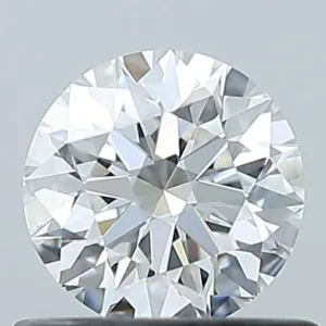 0.56 Carat Round E VVS1 Natural Diamond