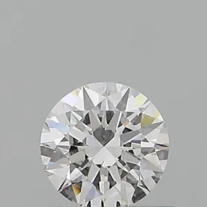 0.51 Carat Round D VS1 Natural Diamond