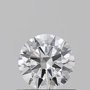 0.55 Carat Round D VVS1 Natural Diamond