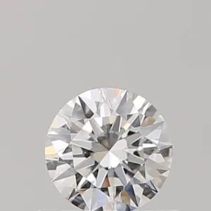 0.51 Carat Round D VVS2 Natural Diamond