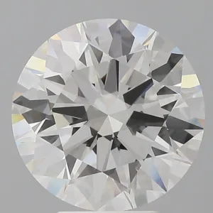 5.05 Carat Round F VVS2 Lab Diamond