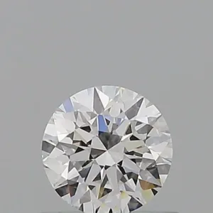 0.53 Carat Round D VVS1 Natural Diamond