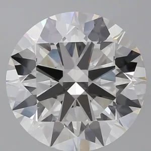 6.03 Carat Round F VVS2 Lab Diamond