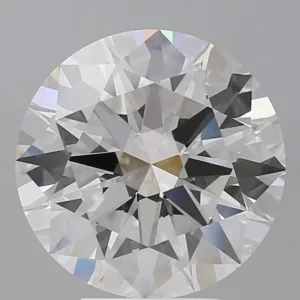 5.41 Carat Round F VVS2 Lab Diamond