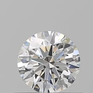 0.5 Carat Round D VVS2 Natural Diamond