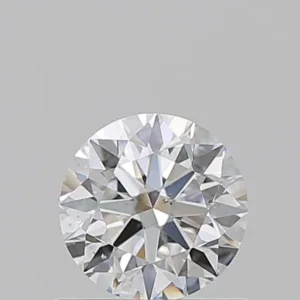 0.67 Carat Round E SI1 Natural Diamond