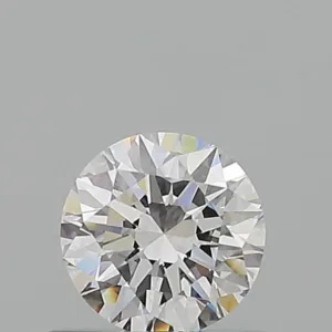 0.54 Carat Round D VVS1 Natural Diamond