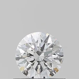 0.52 Carat Round D VVS2 Natural Diamond