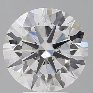 5.01 Carat Round F VVS2 Lab Diamond
