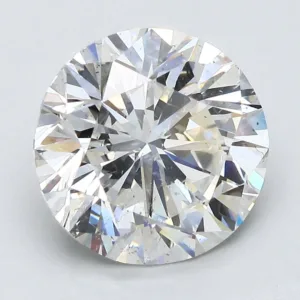 4.01 Carat Round H SI2 Natural Diamond
