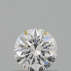 0.58 Carat Round D VS1 Natural Diamond