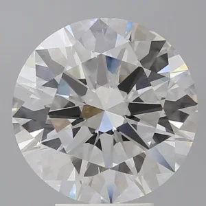 5.08 Carat Round F VS1 Lab Diamond