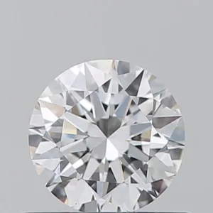 0.6 Carat Round D VS1 Natural Diamond