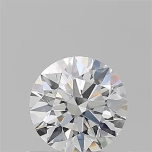0.6 Carat Round E VVS2 Natural Diamond