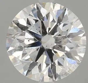 3.18 Carat Round F SI2 Natural Diamond