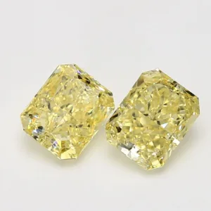2.01 Carat Radiant Fancy Intense Yellow VVS1 Natural Diamond