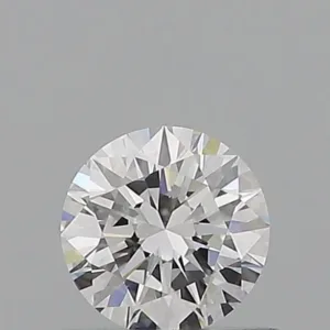 0.54 Carat Round D VVS1 Natural Diamond