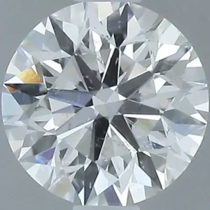 0.44 Carat Round F SI2 Natural Diamond