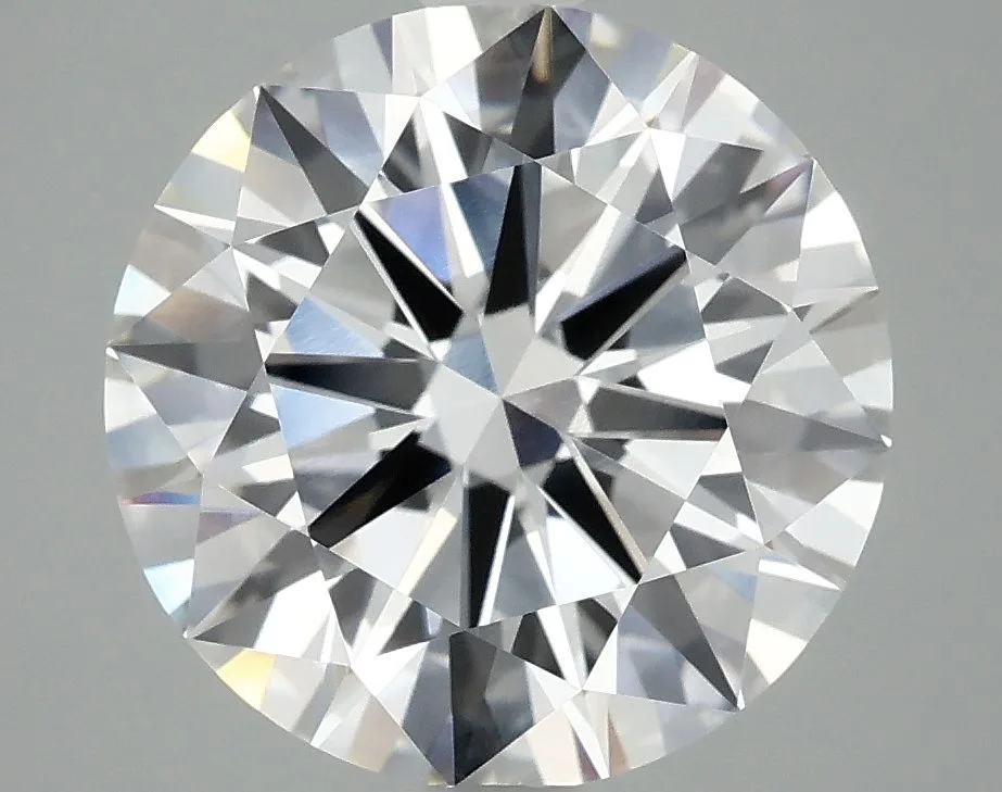 4.09 Carat Round D VVS2 Lab Diamond 1 4.09 Carat Round D VVS2 Lab Diamond