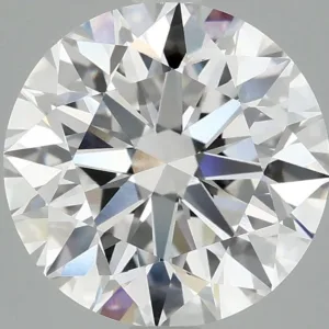 4.09 Carat Round F VVS2 Lab Diamond