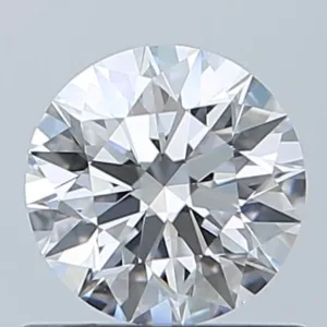 0.6 Carat Round D VVS1 Natural Diamond
