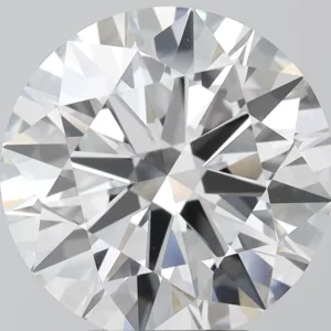 5.01 Carat Round F VVS2 Lab Diamond