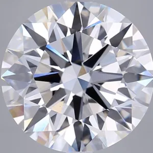 6.01 Carat Round E VS1 Lab Diamond