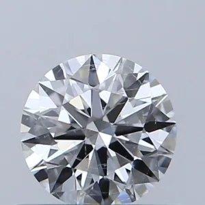 0.44 Carat Round E SI2 Natural Diamond