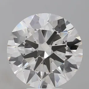 6.57 Carat Round F VVS2 Lab Diamond