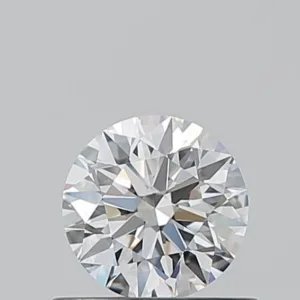 0.56 Carat Round F VVS1 Natural Diamond