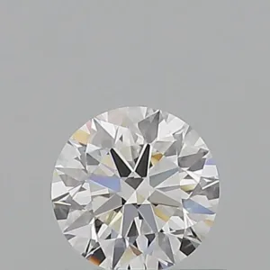 0.52 Carat Round D VVS2 Natural Diamond