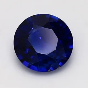 1.61 Carat Round Blue Natural Diamond