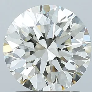 1.5 Carat Round K VVS2 Natural Diamond