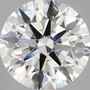 5.61 Carat Round F VVS2 Lab Diamond