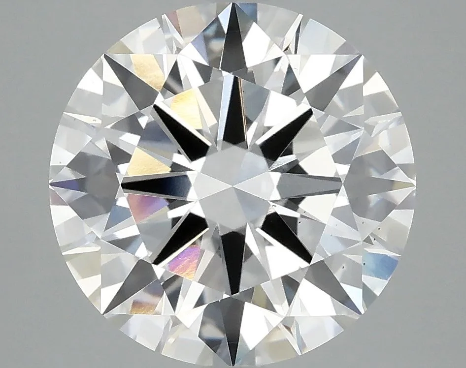 5.05 Carat Round E VS2 Lab Diamond 1 5.05 Carat Round E VS2 Lab Diamond