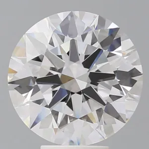 6.09 Carat Round E VVS2 Lab Diamond