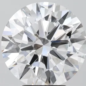 5.26 Carat Round E VVS2 Lab Diamond