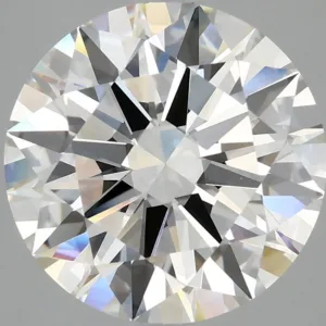 4.05 Carat Round G VVS2 Lab Diamond